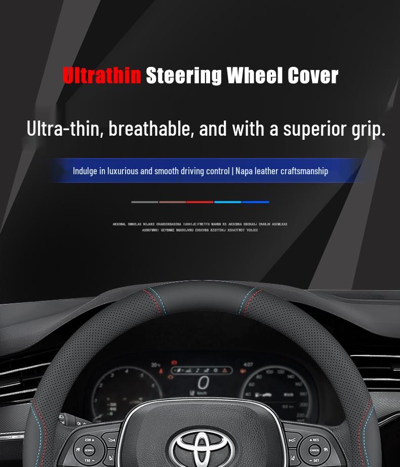 Чехол на руль для Toyota Camry 2008-2013 7-го поколения