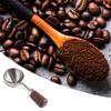 Мерная ложка для кофе с деревянной ручкой, пищевой класс, не содержит BPA, высокоценная ложка для чая и кофе, кухонный аксессуар