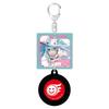 Caravan Racing Miku 2024 x Super Sonico Jacket style record key Акриловые детали 44 мм квадратные Изготовлены из ABS Ver. цепь/A приблизительно. акрил,
