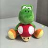 Kawaii Cute Standing Yoshis Plush Toy Super Marios Series Soft Stuffed Animal Doll Collectible Ornament Gift for Animie Funs