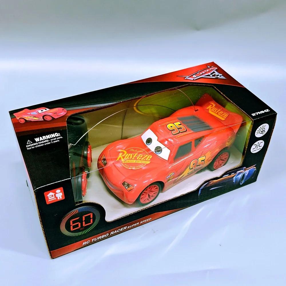 Популярная электрическая игрушечная машинка Pixar Cars 3 – Молния Маккуин, гоночный автомобиль на радиоуправлении, игра для вечеринки, подарки на день рождения для детей
