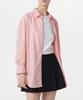 MUSINSA STANDARD WOMAN Women'S Oversized Washed Poplin Shirt [Pink]