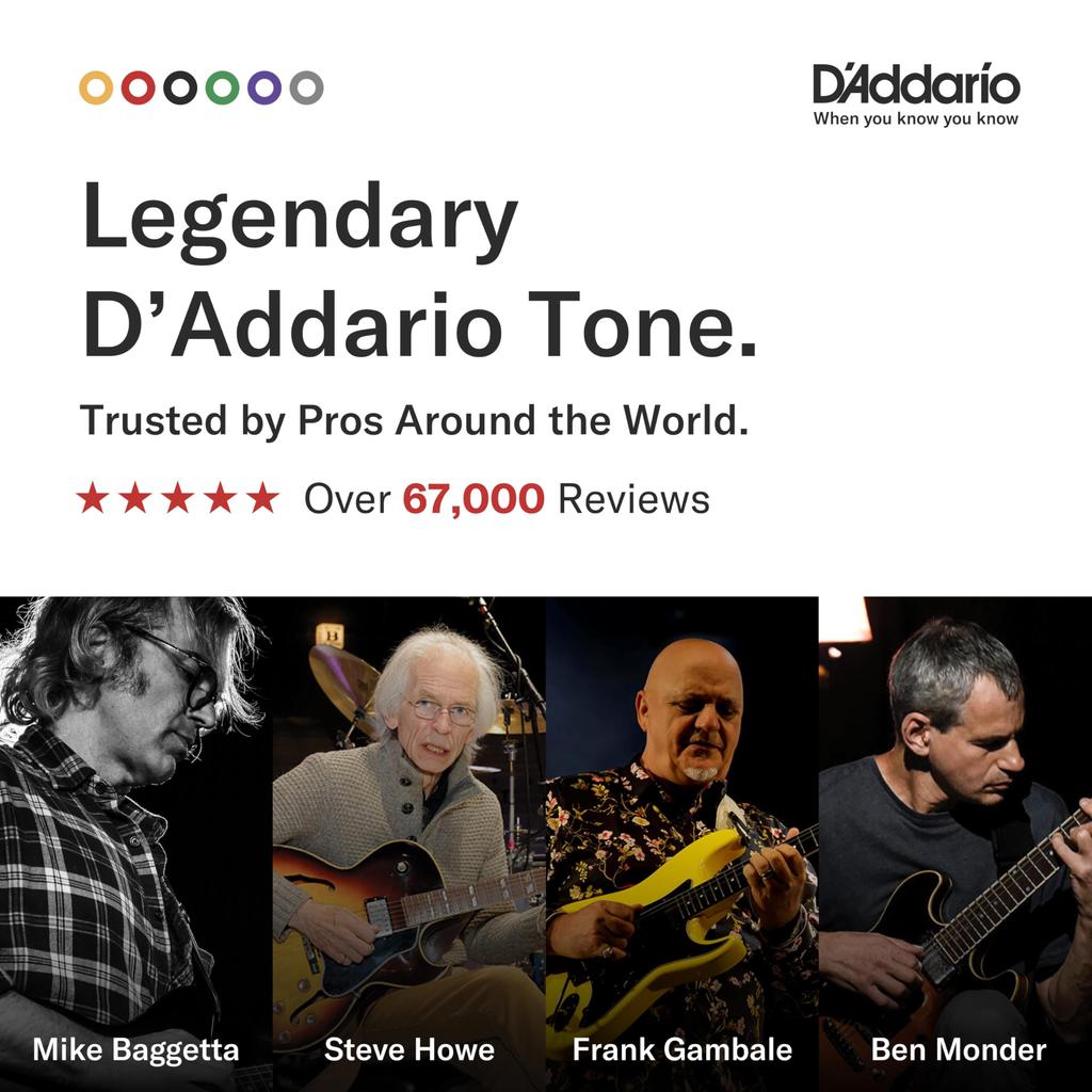 Бронзовые струны для акустической гитары D'Addario Custom, 80/20 Light, .011-.052, EJ13-3D, 3 комплекта