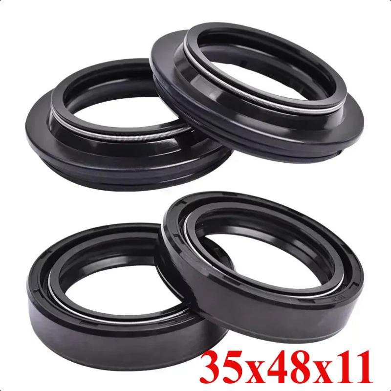 35x48x11 Front Fork Suspension Oil Seal 35 48 Dust Cover For HONDA CB550 CB550K FOUR K CB650 CB650C CB650Z CB 550 CB 650