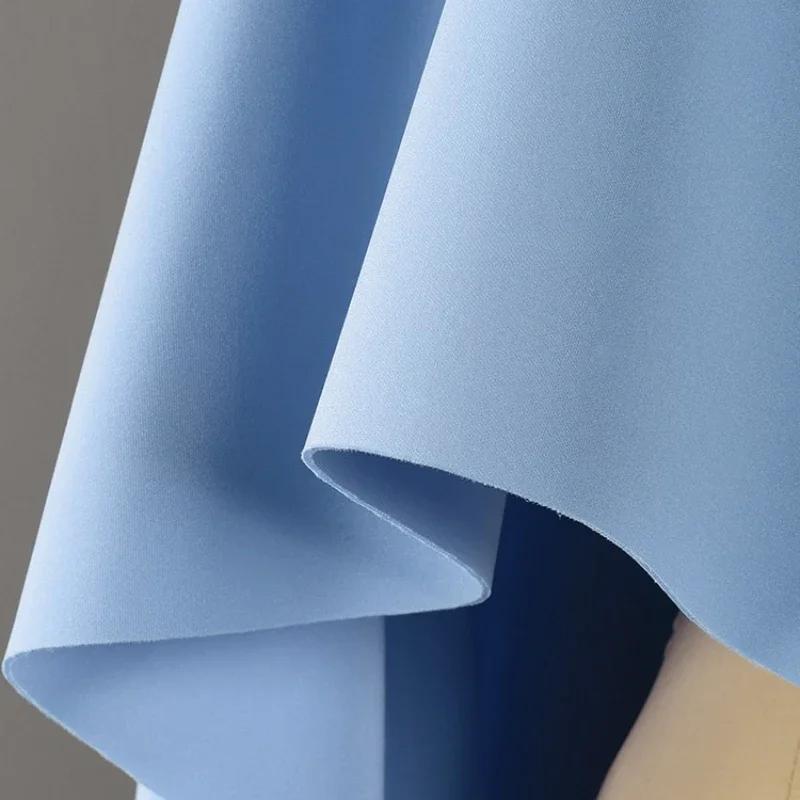 100x160cm Thickened Scuba Knitting Fabric Knitted Elastic Air Layer for Sewing Apparel Design Jackets Sweatshirts Suits