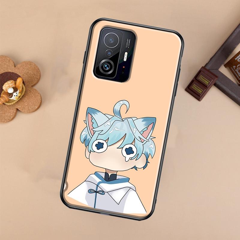 Chongyun Genshin Impact Case For Xiaomi POCO X7 X6 Pro X3 X5 M6 F3 F5 F6 Pro 11T 12T 13T 14T Pro 13 14 Ultra Cover