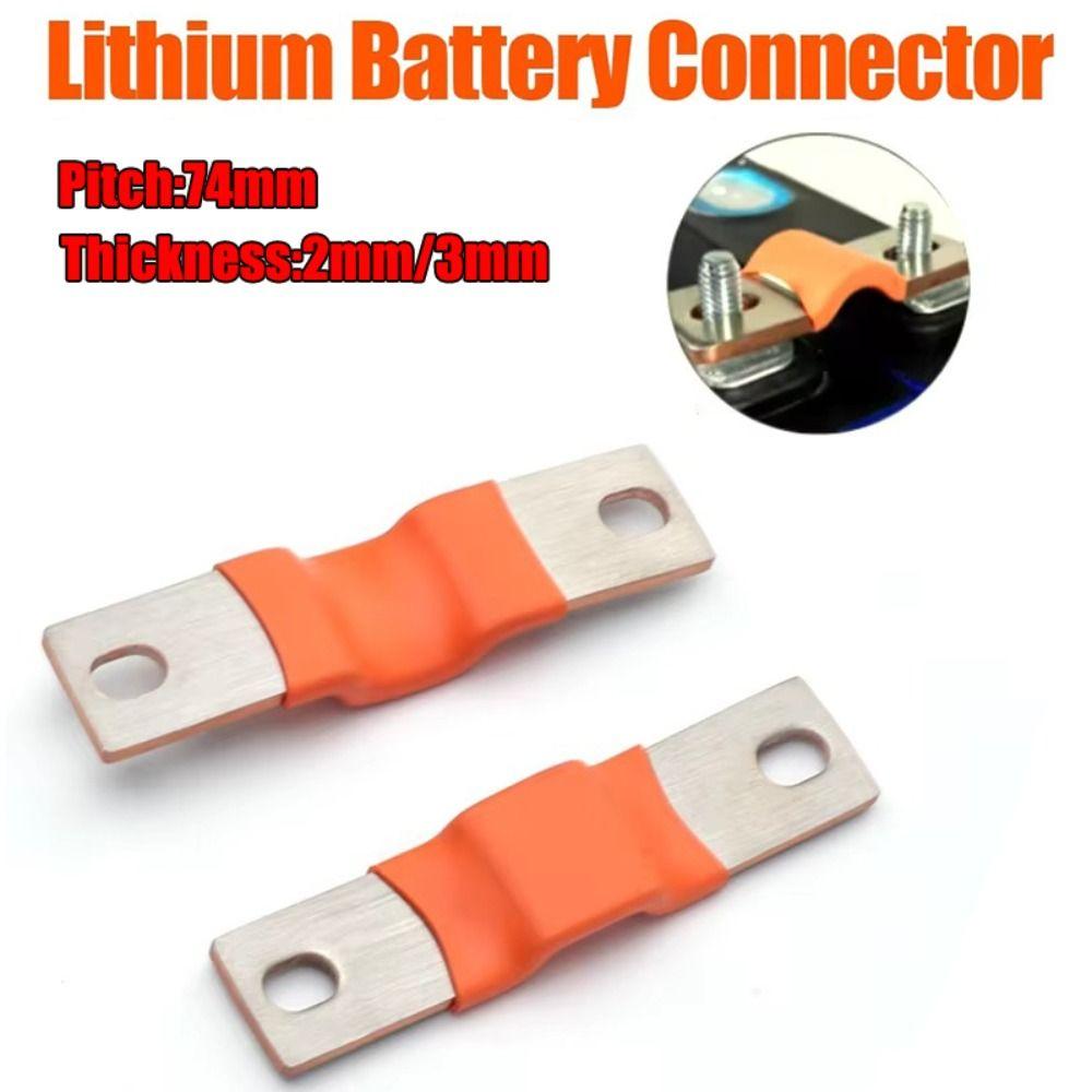 230Ah 280Ah Battery Cells Connector M6 Posts Straps Copper Connecter New Flexible Busbar