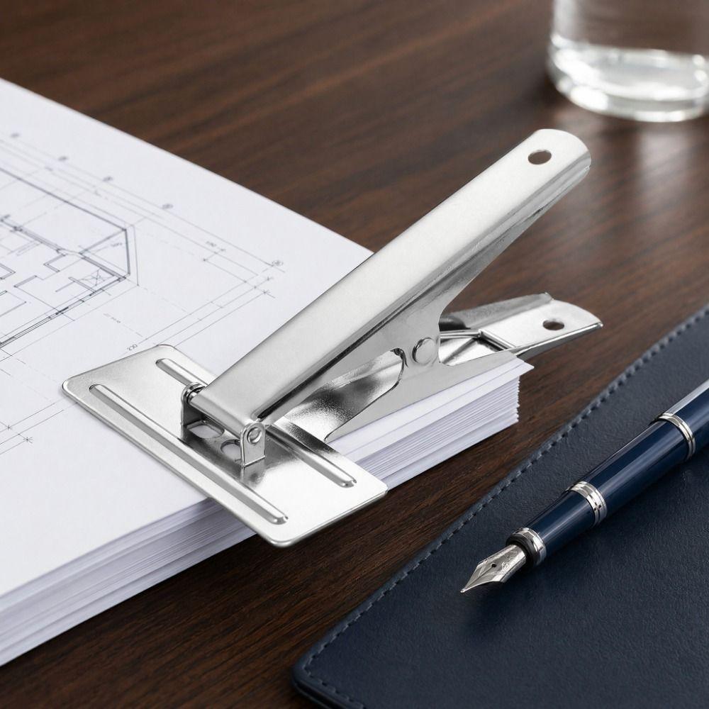 Steel Office Clip Large Document Binding Clip Voucher Binding Clamp Financial Office