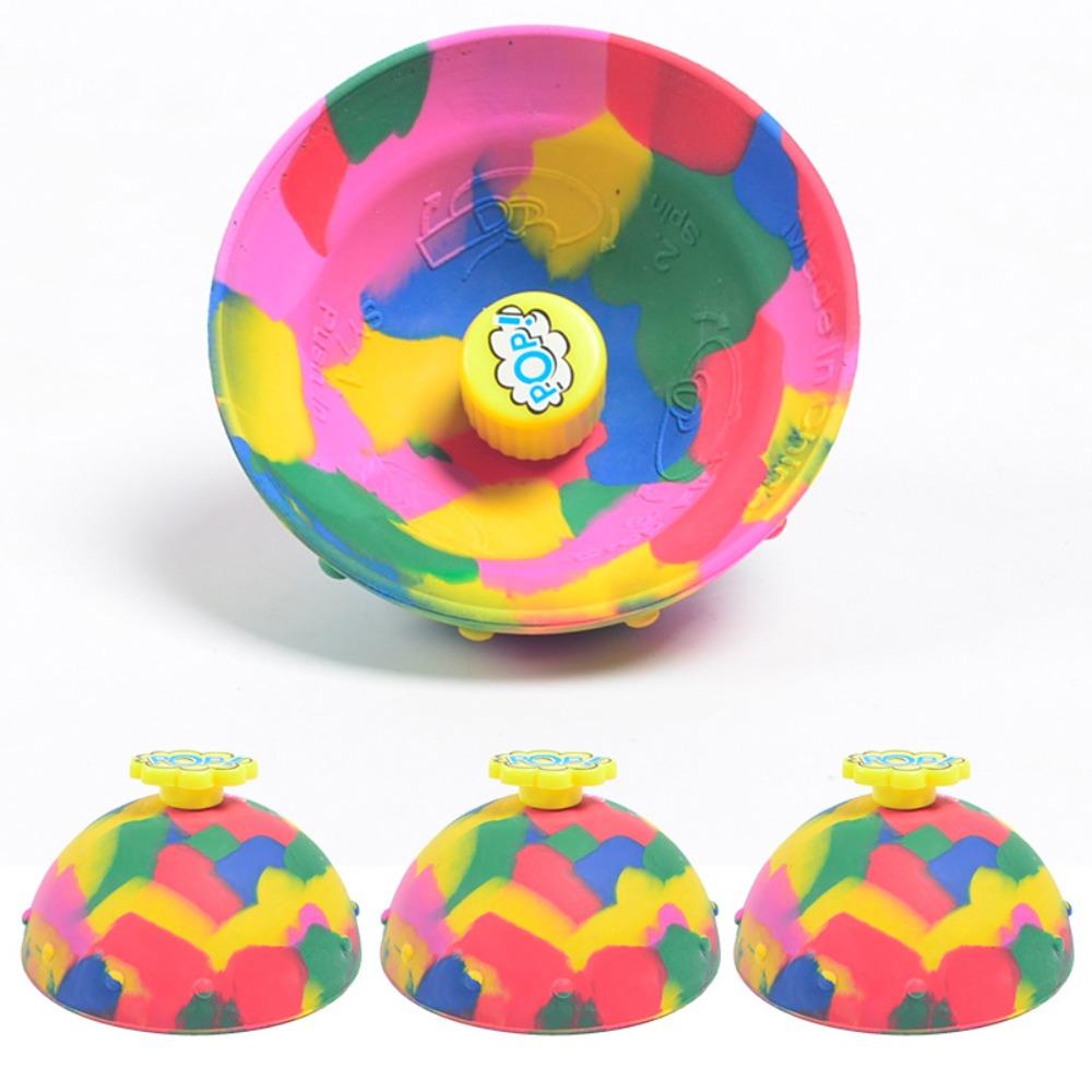 Outdoor Fun Bouncing Ball Spinning Fidget Toys New Bounce Bowl  Kids