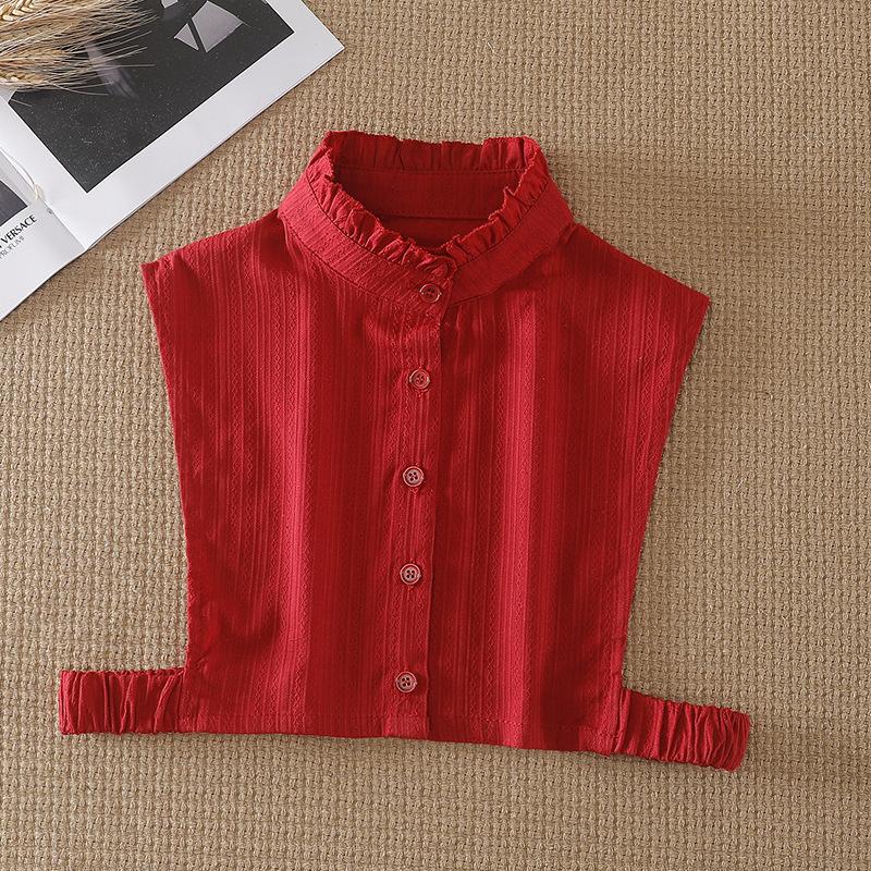 Fashion False Collars Woman Decoration White Fake Collar Women Detachable Collars Lapel Blouse Half Shirt Women Clothes Accesso