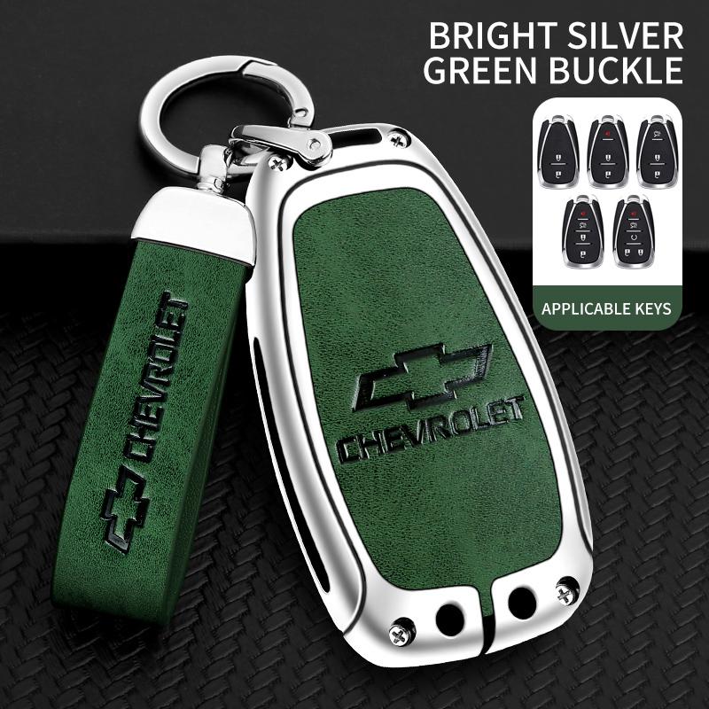 AABHO1 Alloy Car Remote Key Case Cover Shell For Chevrolet Chevy Malibu Camaro Cruze Traverse Spark Equinox Sonic Volt Bolt Accessories