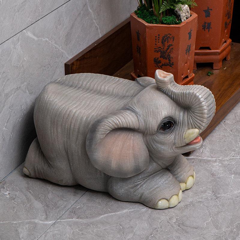 Стильная американская скамья для обуви с животными для прихожейМилый пуфик с местом для хранения для надевания обувиКреативный пуфик для гостинойКофейный столик