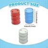10 Pieces Oil Drums Decor Accessories 1/87 HO Scale Simulation Miniature Mini Barrel for Cargo