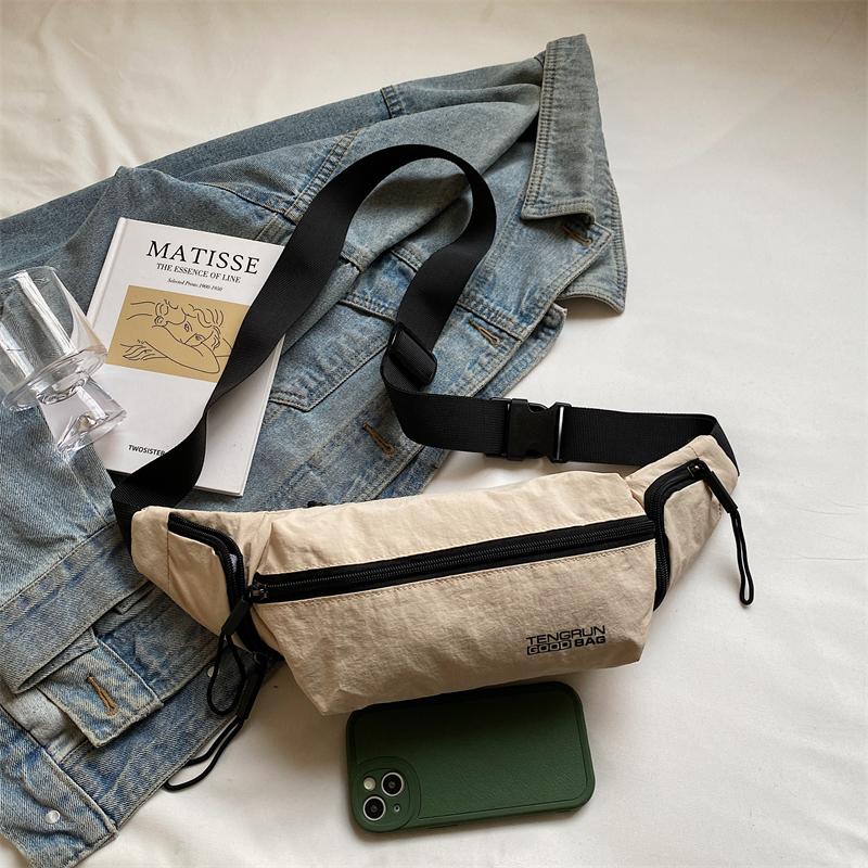 Сумка через плечо женская спортивного стиля, на плечо, нагрудная