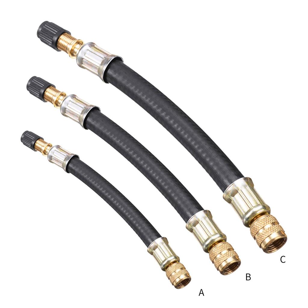 Модернизированный удлинитель вентиля шины, гибкий резиновый удлинитель вентиля шины, автомобильная деталь Spre для легкой проверки накачки и давления