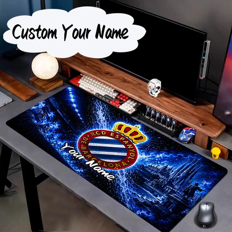 Custom Name Mouse pad Espanyol Fc Stadium Mouse pad, Gaming Mouse Pad, keyboard pad, Desk Decor for computer notebook Fan Birthday Gift