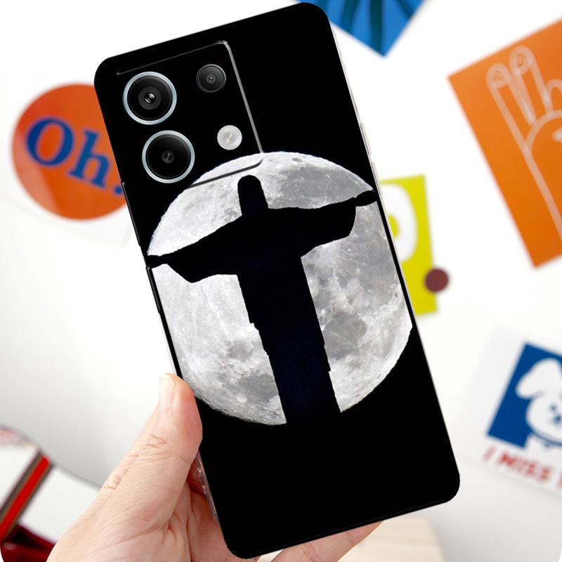 Бог Иисус Христос Христианский Чехол Для Xiaomi Redmi Note 14 13 10 11 12 Pro 11S 12S Чехол Для Redmi 15 14C 10C 12C 13C 15C