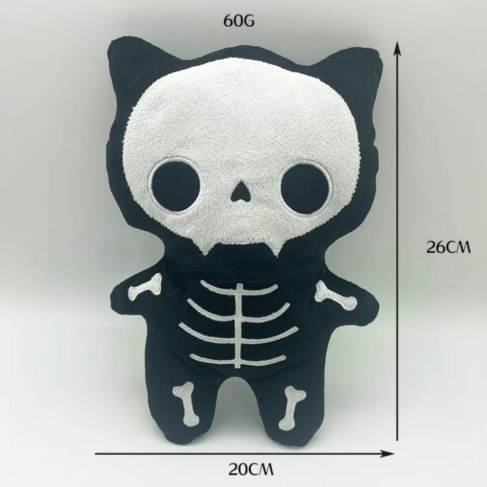 New Funny Halloween Plush Toys Cute Skeleton Monster Ghost Skull Cartoon Horror Skull Fluffy Dolls For Children Kids Gifts