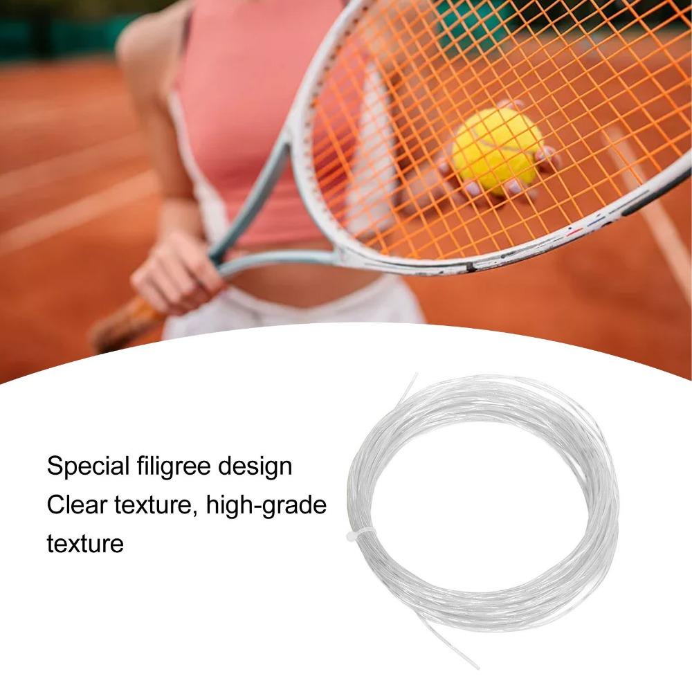 10pcs Nylon Material Tennis Racket String 0.7mm Gauge Nylon Tennis String Badminton Training