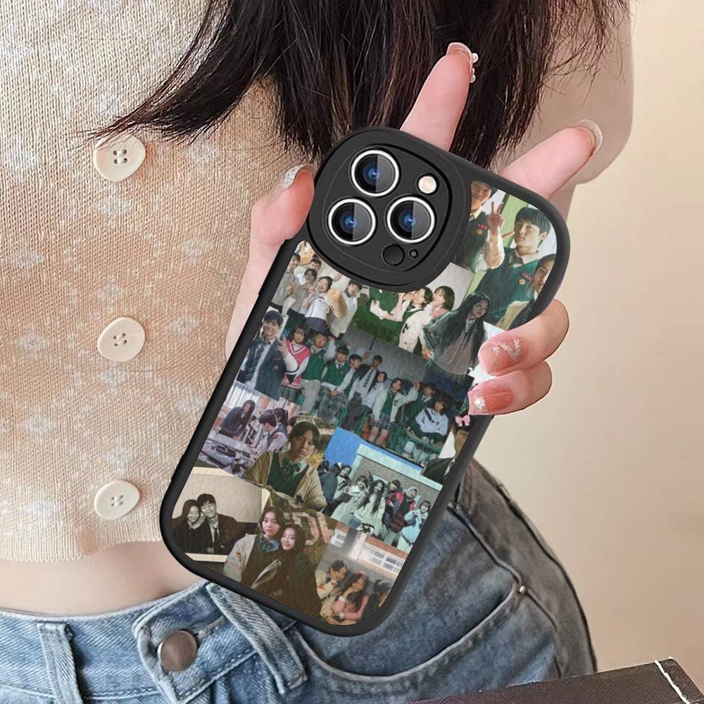 Horror TV All Of Us Are Dead Phone Case For IPhone 16 15 14 13 12 11 Pro Max Plus Leather Shockproof Cover