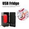 VBESTLIFE Автомобильный холодильник, питание от USB, Мини-холодильник с функцией охлаждения и нагрева, Изолированное охлаждение, Низкий уровень шума, Энергосберегающий полупроводниковый, для