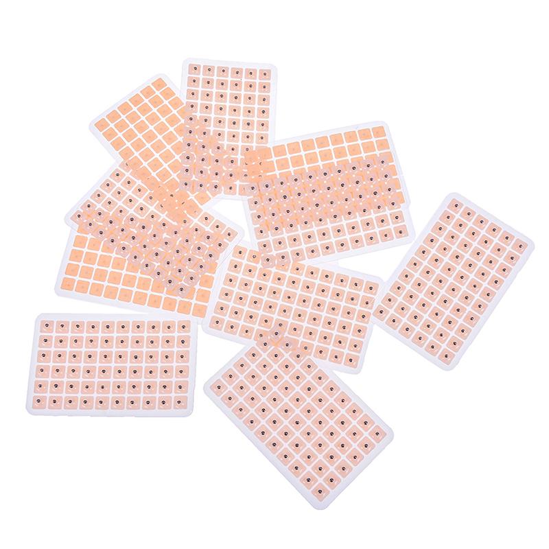 600Pcs Ear Press Seeds Acupuncture Disposable Vaccaria Plaster Bean Massage