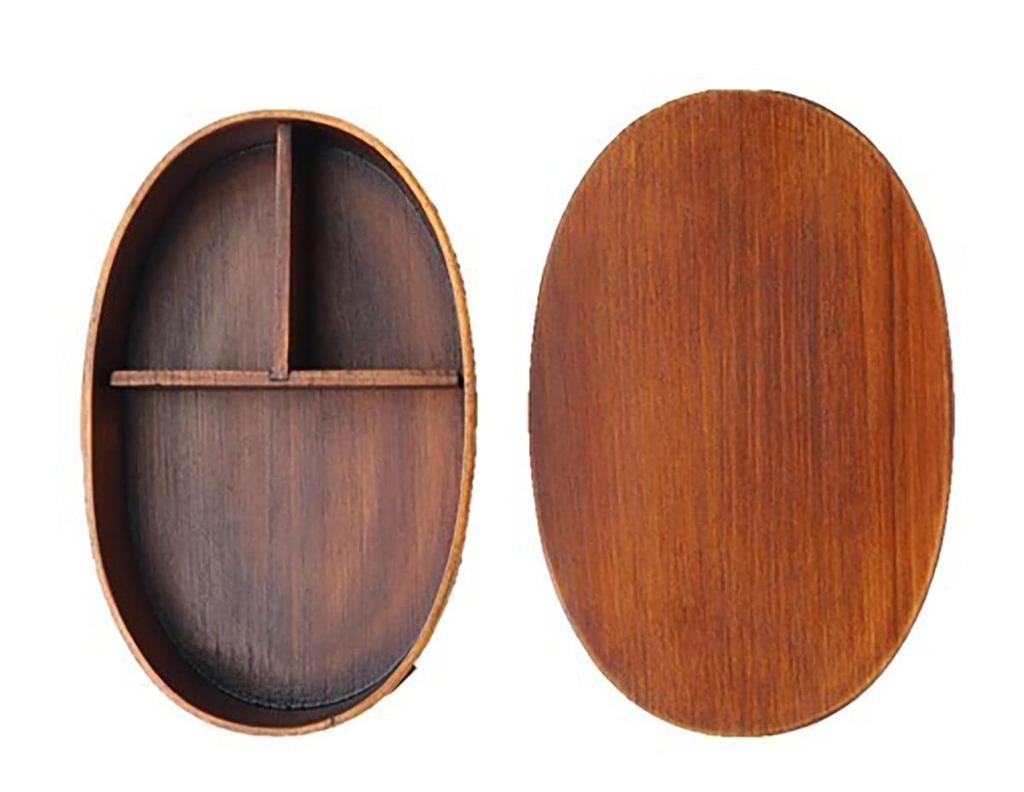 Lunch Box with Function That Prevents Rice from Clumping X X 500ml Lacquered Brown Current Model J-kitchens 18.5cm 11.5cm 6.3cm