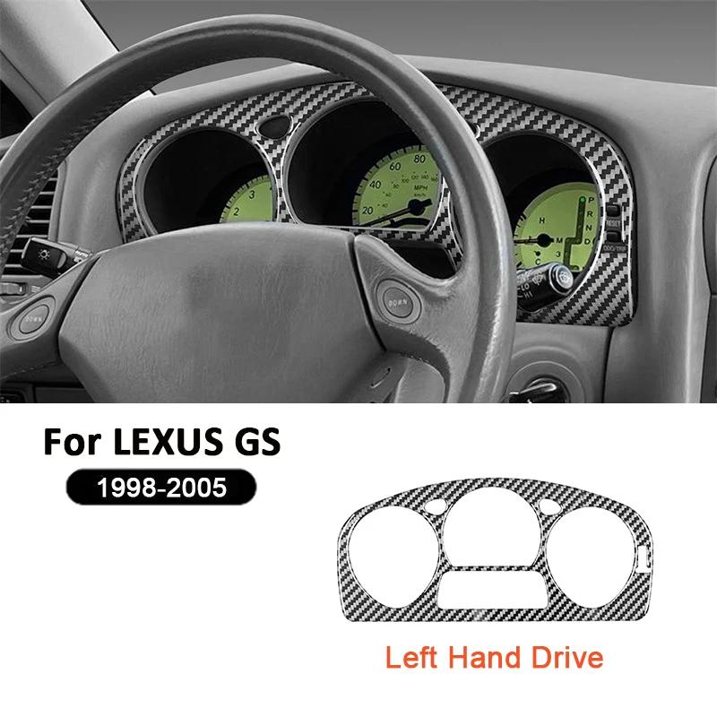Для LEXUS GS 1998-2005 Углеродное волокно Автомобильный Комплект на Весь Автомобиль Аксессуары для Интерьера Декоративная Наклейка Панель Центральной Консоли Панель Селектора Передач