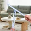 Dual-sided Washing Wiper Foldable Shower Squeegee Glass Wiper  Floor Window Glass Cleaning Tool