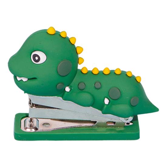 Mini Stapler for Desk Small Cute Stapler Crocodile Dinosaur Design Pocket Stapler Office Supply Accessory