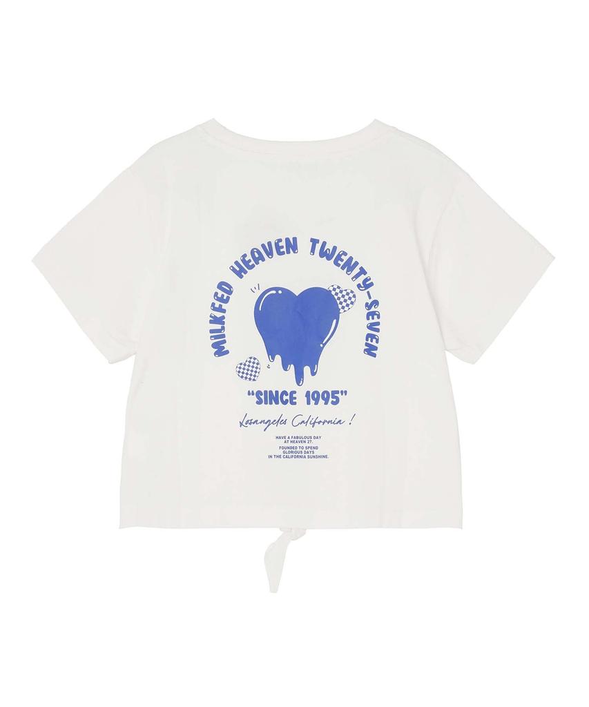 Milkfed Melting Heart Top Off White Women's T-Shirt,