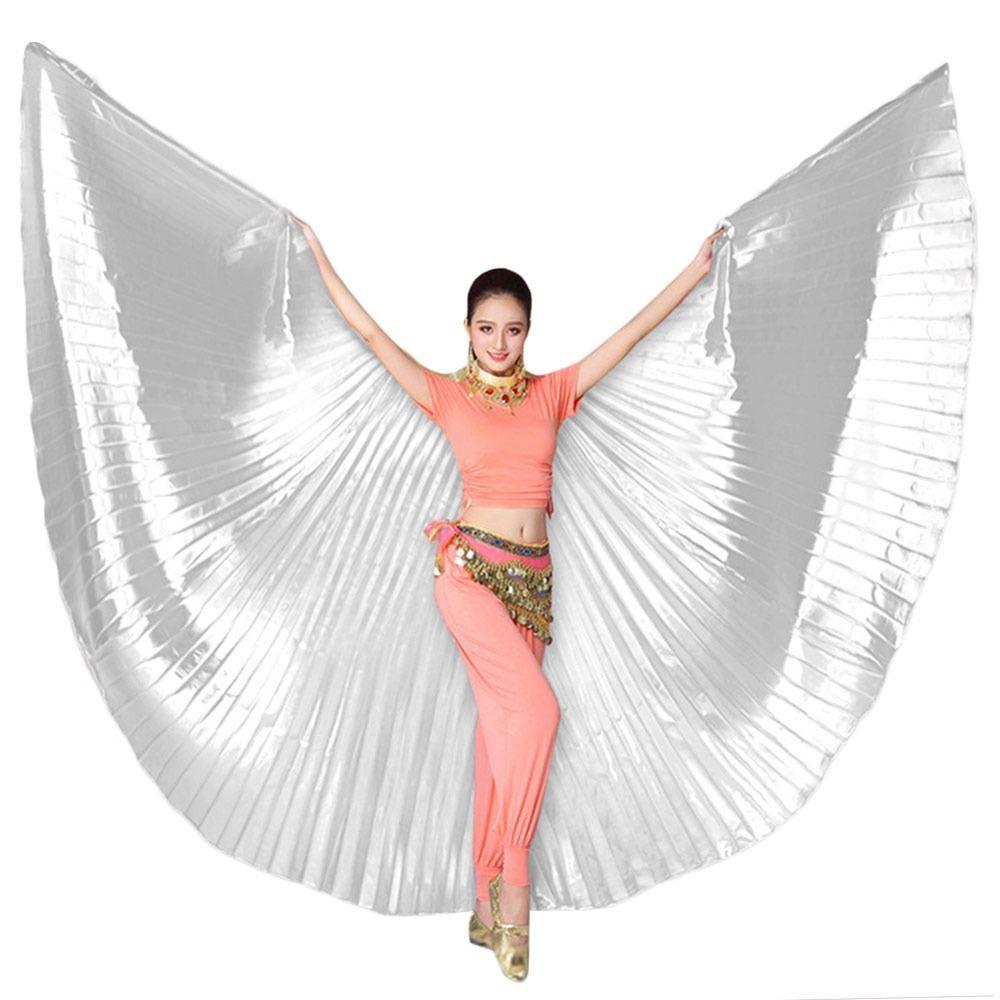 Clothing Prop Carnival Festival Performance Costume With Sticks Isis Wings Belly Dance Wings