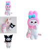Cute Cat Costume Kurumi Ugly Fish Yu Gui Dog Pose Plush Pendant Japanese Cartoon Bag Decoration