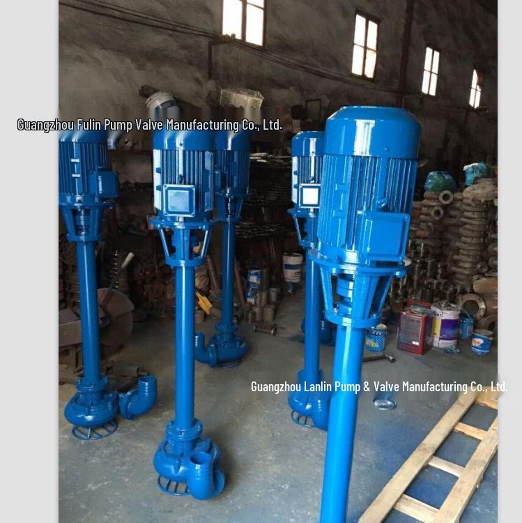 Corrosion-Resistant Submersible Sewage Pump, 304/316L Stainless Steel, Acid and Alkali-Resistant Long-Shaft Chemical Centrifugal Pump