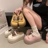 Spring and Summer 2025 New Fashionable Versatile Bow Heightening Thick-soled Casual Slippers Women Small Cool Slippers Women