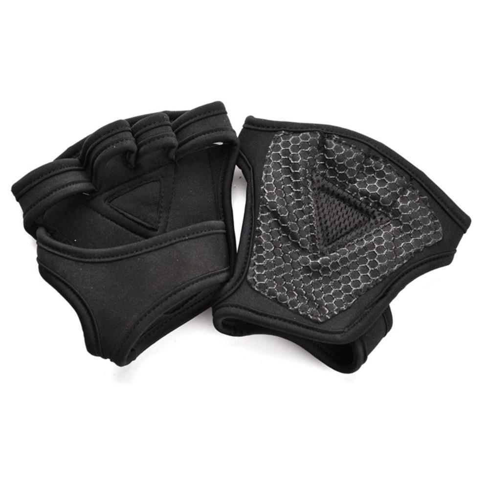 Wrist Support Gym Gloves Sturdy Half Finger Gloves New Weightlifting Supply  Body Building