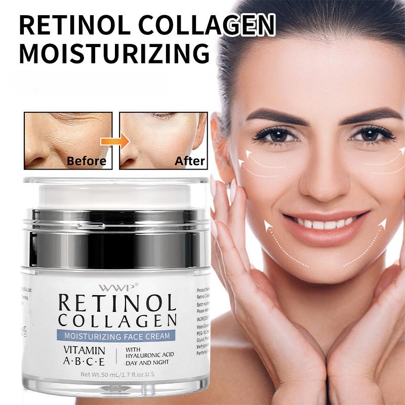 Retinol Collagen Moisturizing Cream Nourishing Hydrating Emulsion Cream Lift Face