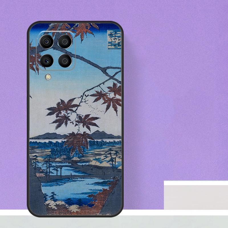 Искусство в японском стиле укиё-э для Samsung Galaxy M21 M51 M12 M32 M52 M13 M23 M33 M53 M34 M54 M30s M31s M15 M55 M20 чехол