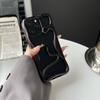 Electroplating hollow three-dimensional snake mobile phone case for Apple 16 trend 15/14/13 hollow 12/12PRO protective case