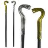 Halloween Snake Staff Egyptian Walking Stick Cane Halloween Party Pimp Cane Prop for Dress Up Cosplay Costume