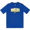 NBA Collaboration Dri-Fit T-Shirt Golden State Warriors Team Logo Sports Quick-Dry Basketball Short Sleeve Kids Tops 3Z2B7BBW5-WAR