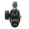 New 4500psi Paintball Valve Regulator Input HPA Air Tank Regulator Output 1800psi 5/8''''-18UNF Threads Black