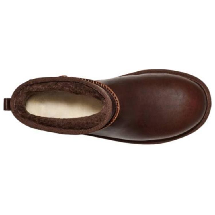 UGG Классические ультра мини LTHR Regen Boot Ironwood мужские кроссовки 1158191-IWD