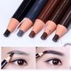 1 Pcs Eyebrow Pencil Long Lasting Waterproof Natural Pull Eyebrow Enhancers Pen Eyes Makeup Cosmetics Tools Black Brown Portable