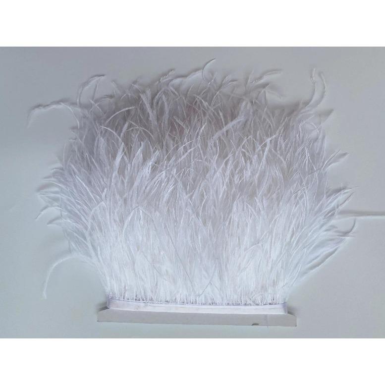 Feather5m Ostrich Hair Fringe Feather Trims Stage Costume Accessories Manufacturers