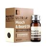 Масло для усов и бороды Ustraa Woody Mooch - 35 мл - Блеск, Питание и Приятный Аромат для бороды | Без парабенов | Эфирное масло кедра и масло зародышей пшеницы