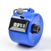Handheld Tally Counter 4-Digit Number Clicker Counter Coaching Knitting Fishing Golf Sports Event Hand Mechanical Pitch Counter
