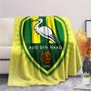 ADO Den Haag Flannel Blanket, High quality Comfortable for All Seasons, Home Decor, Warmth and Comfort