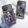 Матовый чехол с милым астронавтом и планетой для Apple iPhone 14 11 13 7 12 Pro 7 XR XS Max 8 6s SE 2022, мягкий чехол для телефона