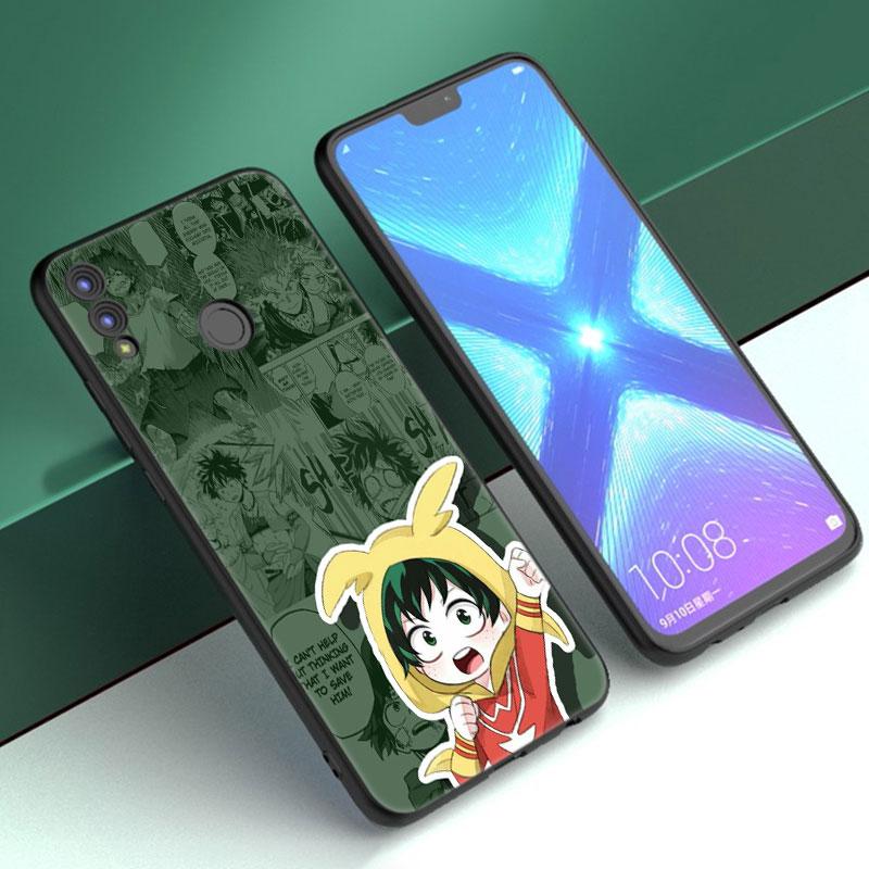 Чехол My Hero Academia Midoriya для Huawei Honor 10X Lite 7A 7S 8A 8S 8C 8X 9A 9C 10i 20i 30i 20S 20E 9X Pro 10 8 Lite Мягкий чехол